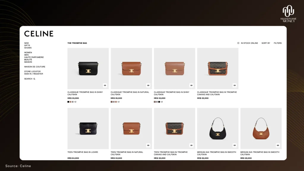 10 แบรนด์กระเป๋าผู้หญิงรุ่นยอดนิยม ที่มูลค่าดีและขายต่อง่าย แบรนด์ Celine