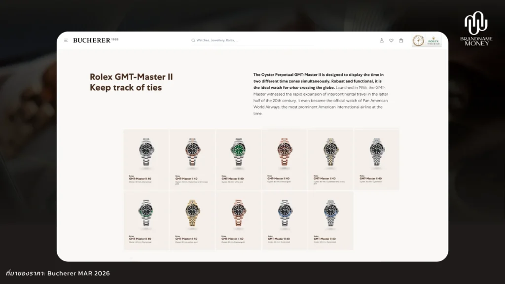 ข่าวลือ Rolex Pepsi 126710BLRO มาจากสัญญาณผิดปกติ จากหน้าร้านตัวแทนและระบบโชว์สินค้า