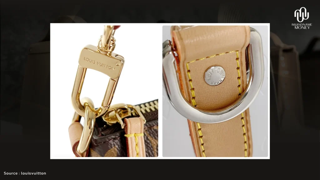 วิธีเช็คกระเป๋าหลุยส์แท้ (Louis Vuitton) จากฮาร์ดแวร์ ซิป ตะขอ และอะไหล่โลหะ
