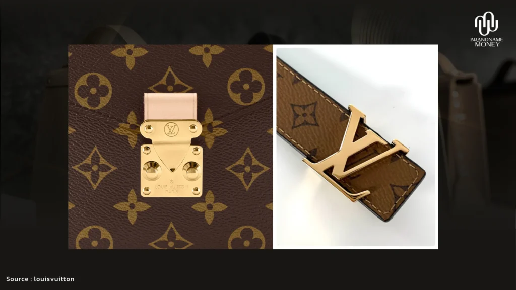 วิธีเช็คกระเป๋าหลุยส์แท้ (Louis Vuitton) จากโลโก้ งานปั๊มตัวอักษร และฟอนต์ Louis Vuitton
