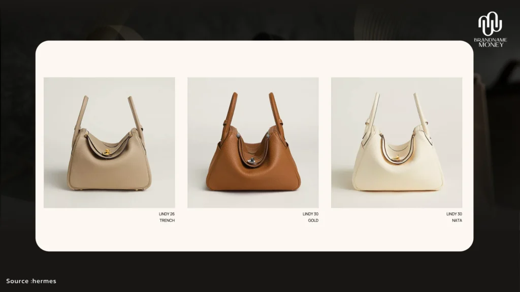 วิธีดูกระเป๋า Hermès Lindy ของแท้