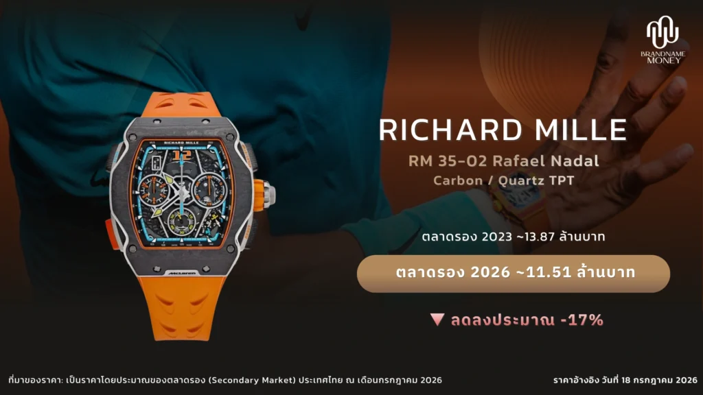 นาฬิกา Richard Mille ผู้ชาย RM 35-02 Rafael Nadal