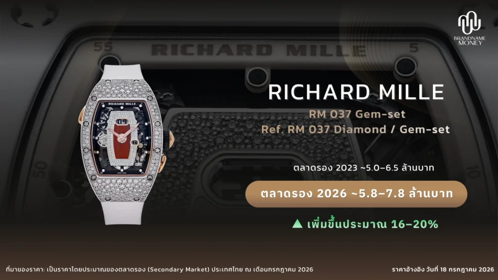 RM 037 Gem-set / Diamond Set