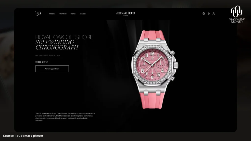 Royal Oak Offshore Selfwinding Chronograph 37 mm Pink Ref. 26430IS.ZZ.A514CA.01-B