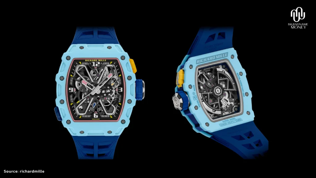 Richard Mille ทำไมแพง RM 35-03 Automatic Rafael Nadal ใช้เวลาพัฒนาประมาณ 3 ปี และเปิดตัวกลไก “Butterfly Rotor”