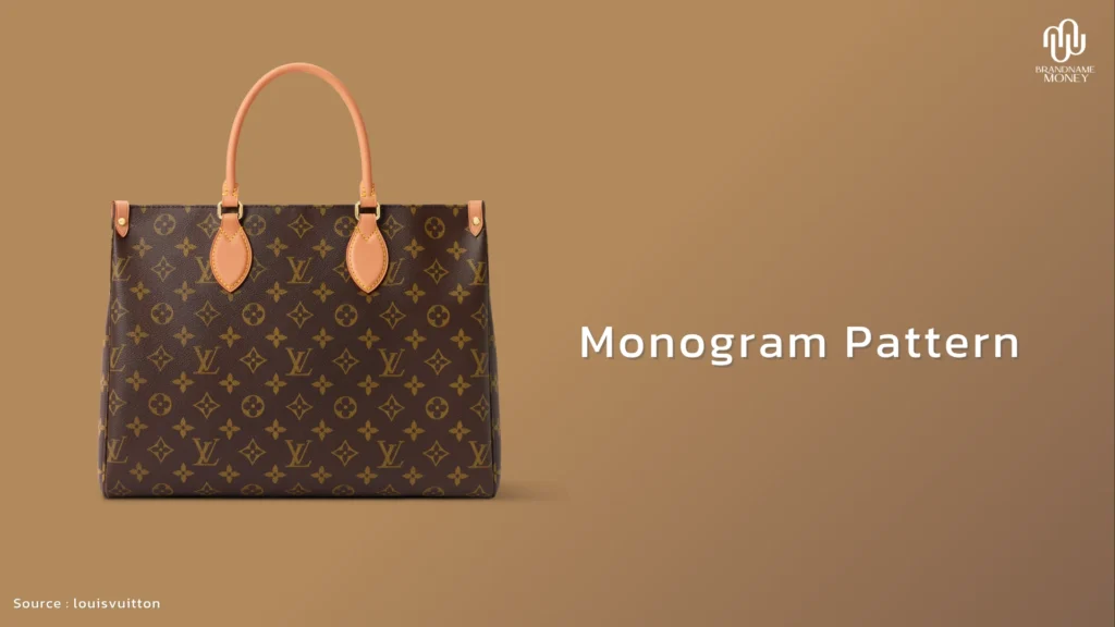 ประวัติ louis vuitton Monogram Pattern ระดับไอคอนบน Monogram Canvas