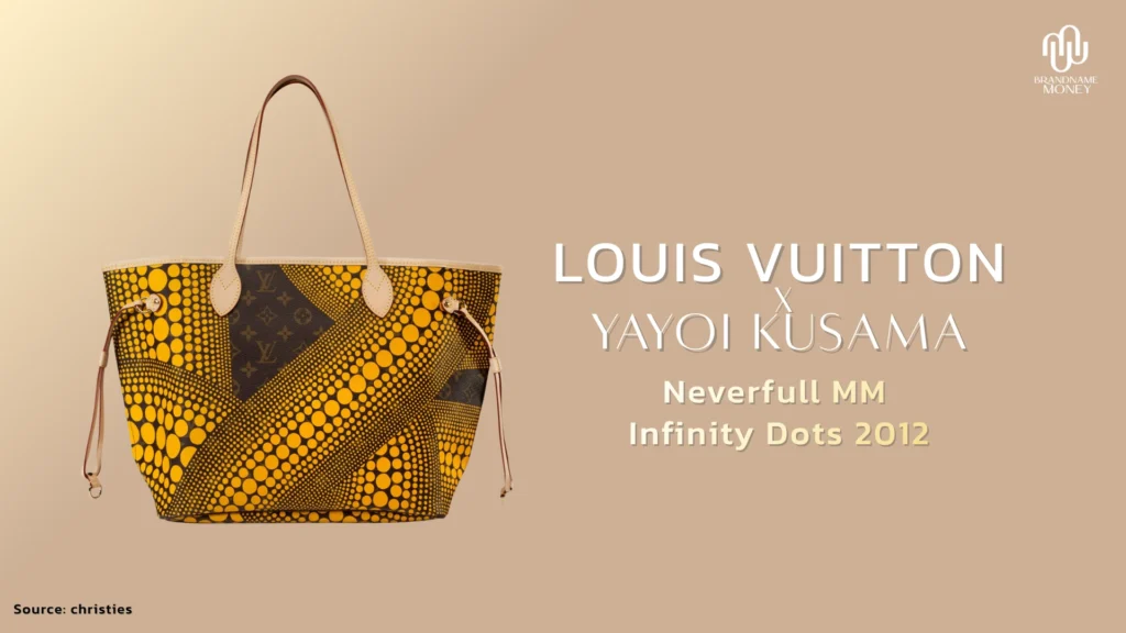 LV x YK Neverfull MM Infinity Dots 2012